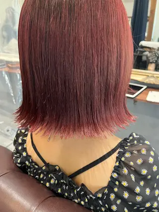 ミディアム RuLaN AMIのヘアスタイル