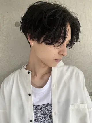 パーマ ヘアアレンジ メンズ 【公式】メンズ専門 🔥BLUCK渋谷店のヘアスタイル