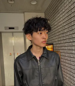 パーマ メンズ UMM daichi メンズパーマのヘアスタイル