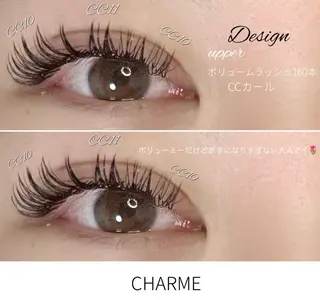 マツエク・マツパ CHARME .maayaのマツエク・マツパデザイン