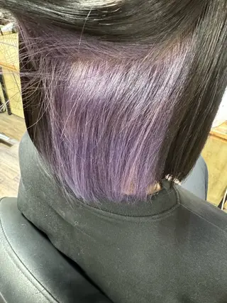 ミディアム カラー 艶カラー🎀 YUUKAのヘアスタイル