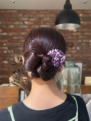 ヘアアレンジ レイヤー/ボブ /🦋Ayana🦋のヘアスタイル