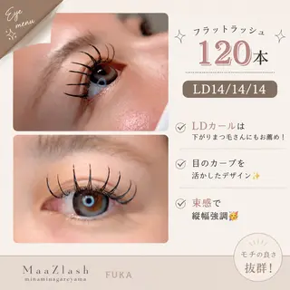 マツエク・マツパ 🦋MaaZlash 南流山🦋 FUKAのマツエク・マツパデザイン