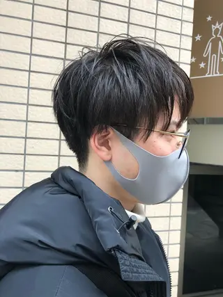 メンズ 阿部 美咲のヘアスタイル