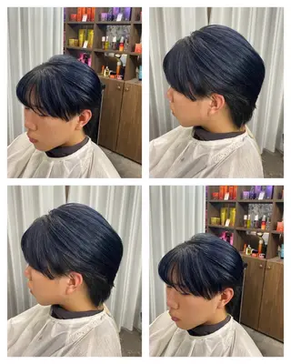 ミディアム カラー メンズ 👑錦糸町/毛流れ パーマ特化/NORIのヘアスタイル