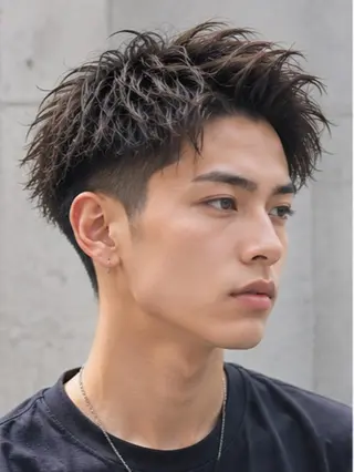 ショート カぺリベラ グラマラス店のヘアスタイル