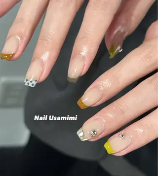 ネイル 本町NailUsaM imi MOMOKAのネイルデザイン