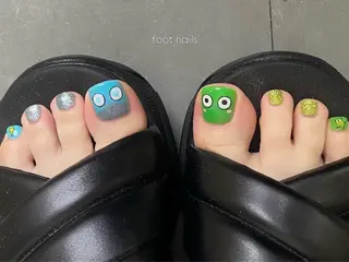 ネイル nano/きもかわ nail🐬🫧のネイルデザイン