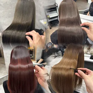 ロング カラー 新宿/顔周りカット/ レイヤー/がっきーのヘアスタイル