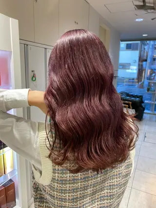 ロング カラー ブリーチ指名No.1 Daikiのヘアスタイル