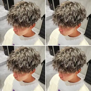 パーマ メンズ メンズパーマ特化 店長望月謙二郎のヘアスタイル