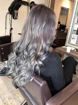 ロング カラー 美髪・艶髪特化美容師 RYOJIのヘアスタイル