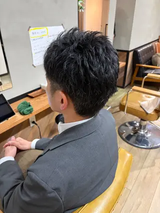 メンズ 石江 奈琉のヘアスタイル