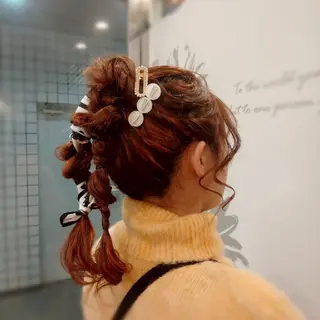 ヘアアレンジ ソウワ ヒナコのヘアスタイル