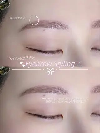 アイブロウ Une fleur HINATA♡のマツエク・マツパデザイン