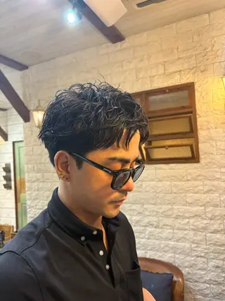 パーマ 垣副 温飛のヘアスタイル