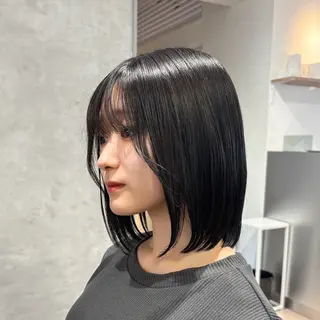 セミロング 北千住✩.*˚ さきのヘアスタイル
