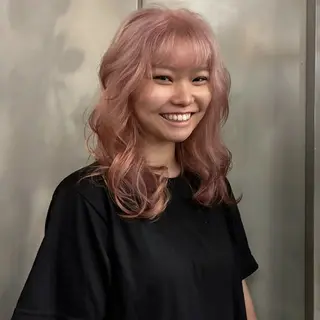 ミディアム カラー エルベスアクト志木店 SHIINAのヘアスタイル