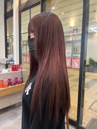 ロング カラー sand chiharuのヘアスタイル