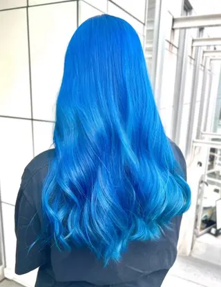 ロング カラー ヘアアレンジ 🎀ハイトーン・艶 カラー HANA🎀のヘアスタイル