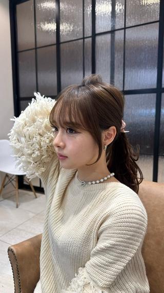 ミディアム 無料カット/レイヤー 特化／表参道🌟飯塚のヘアスタイル