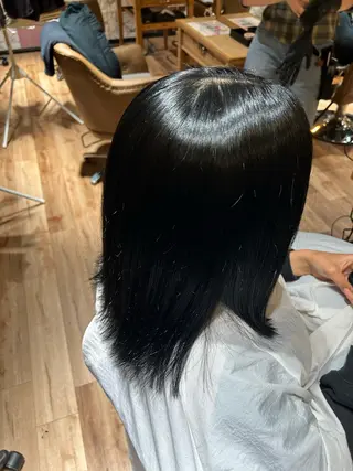 ミディアム 巽 愛夏のヘアスタイル
