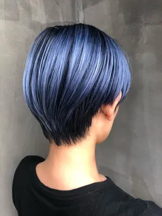 ショート 七尾 彰観のヘアスタイル
