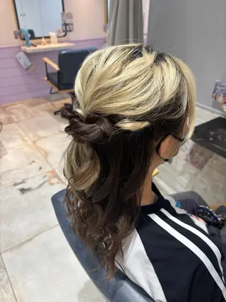 ヘアアレンジ 松永 瑠奈のヘアスタイル