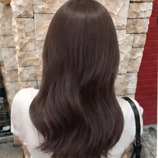 ロング カラー 透明感カラー×美眉 🎀大西みゆう🎀のヘアスタイル
