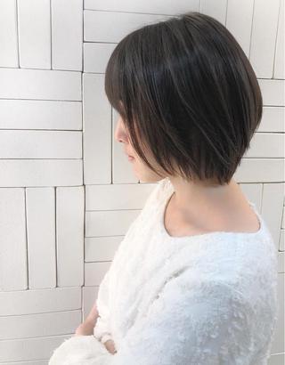 ショート カラー 青池 康宏のヘアスタイル
