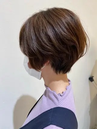 ショート スパイキーショート パーマ　具志堅　太志のヘアスタイル