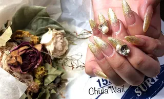 ロング カラー ネイル ëmma nail_ by chulaのネイルデザイン