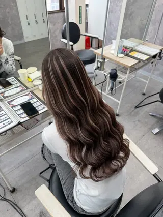 ロング カラー Riko🐰💗/ モテ艶髪《本厚木》のヘアスタイル
