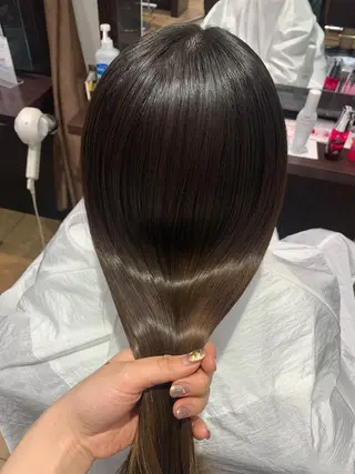 ロング ヘアアレンジ なぽ ❤︎長さだし / 韓国nailのネイルデザイン