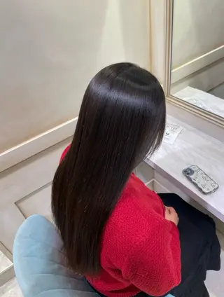 パーマ 💙透明感カラー/ 縮毛矯正/ゆうな💙のヘアスタイル
