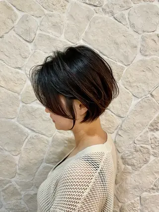 ショート カラー 【髪質改善専門】 渡邊祥希のヘアスタイル