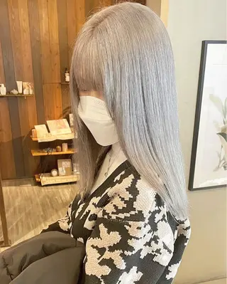 セミロング 具志 正太のヘアスタイル