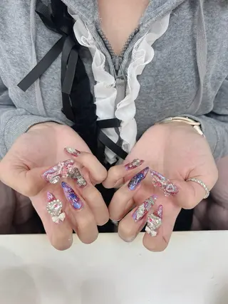 ネイル Lee Nails チップ長さだし専門店のネイルデザイン