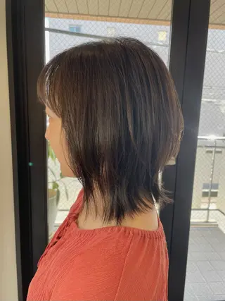 ミディアム カラー 『SiLO』 rumiのヘアスタイル
