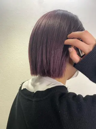 ショート カラー MANAMI 🥀ウルフカットのヘアスタイル