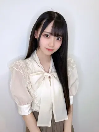 ロング カラー ヘアアレンジ 具志堅 良のヘアスタイル