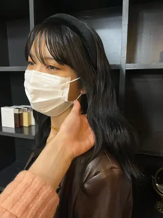 ミディアム 髪質改善/艶カラー MISATOのヘアスタイル