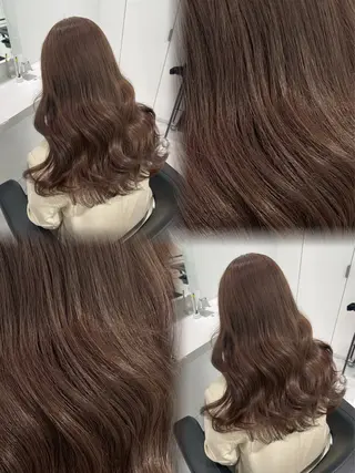 ロング カラー ブリーチなし特化 美容師💖SAE💖のヘアスタイル