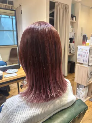 ミディアム カラー 🍋LaLa zipangu🍋のヘアスタイル
