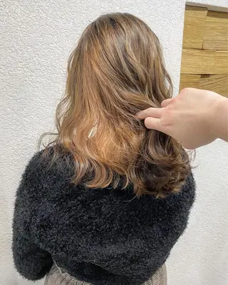 セミロング カラー ヘアアレンジ 🧙『代表』平田 祥己✨のヘアスタイル