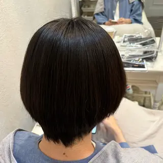 ショート 暖色カラー💞 菊地しおんのヘアスタイル