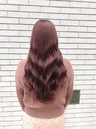 ロング カラー ‎🤍髪質改善‎🤍 レイヤーカット‎🤍のヘアスタイル