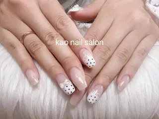 ネイル kao nail マグネット/長さだしのネイルデザイン