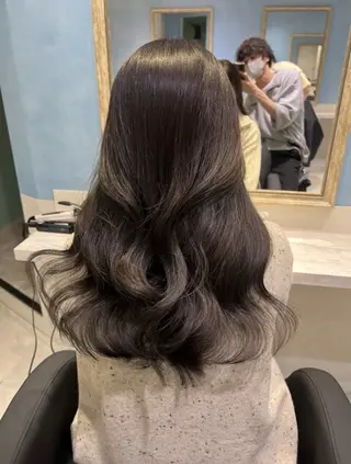 カラー 透明感ツヤカラー/ ゆうな💙のヘアスタイル