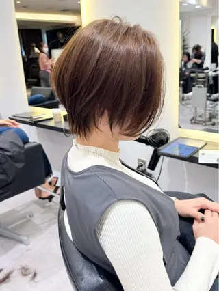 ショート 絶壁補正くびれ ショート✂️ 井川のヘアスタイル